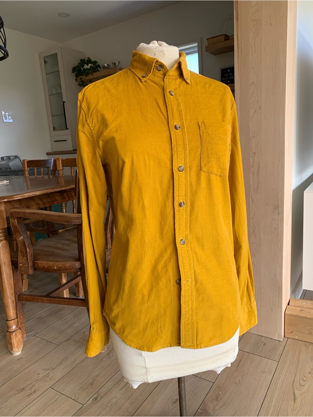 Corduroy Button-Down Shirt | Banana Republic | fit men and woman